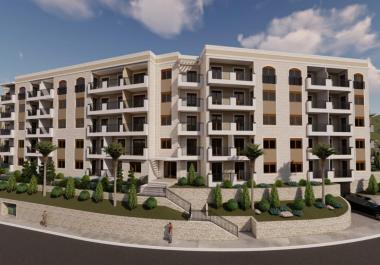 Budva, Dubovicada lux residenceta yeni modern 45 m2 daireler