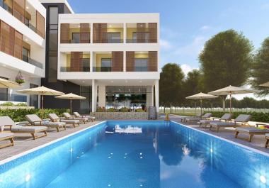 Konut kompleksi içinde sandy beach & çam park yakınlarındaki ulcinj 45 m2 daire